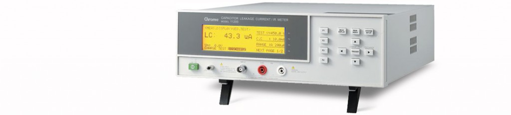 Capacitor Leakage Current/IR Meter - 11200 | Chroma