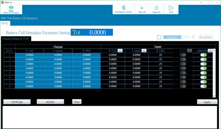 87001 battery simulator remote control function