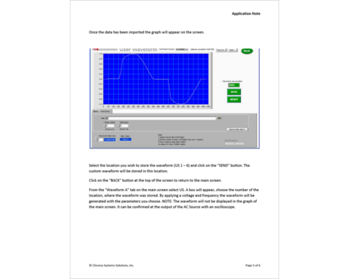 61500 series: Programming a Custom Waveform From a File